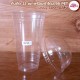 Plastic Cup 22 oz. 98 mm. with dome lid. Quantity: 500 pieces / pack